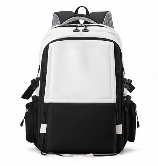 Customized nylon backpack, allowing you to freely add styles or patterns